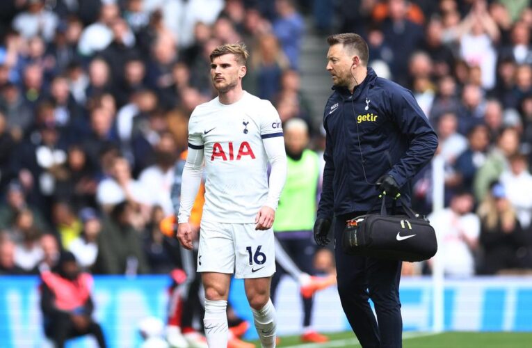 Premier League 2023-24: Tottenham hit with double injury blow as Davies and Werner ruled out