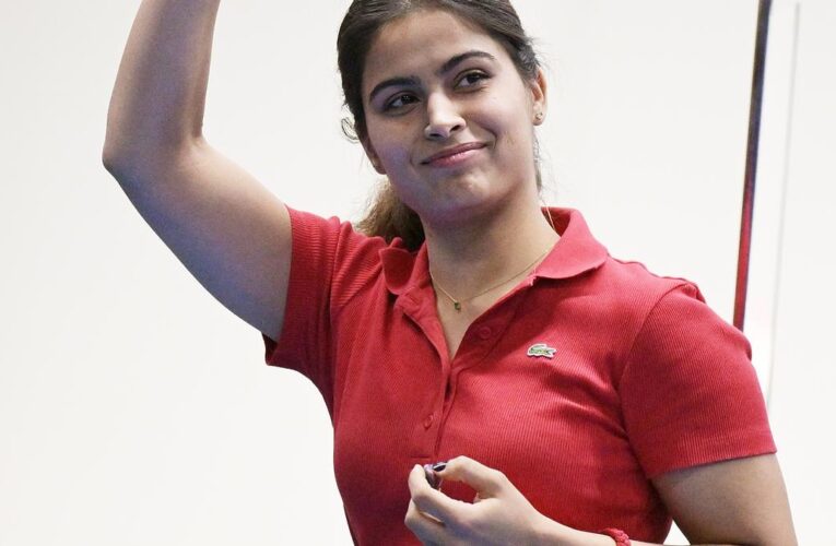 Shooting Olympic trials: Manu dominates women’s 25m sports pistol final, Vijayveer triumphs in rapid fire