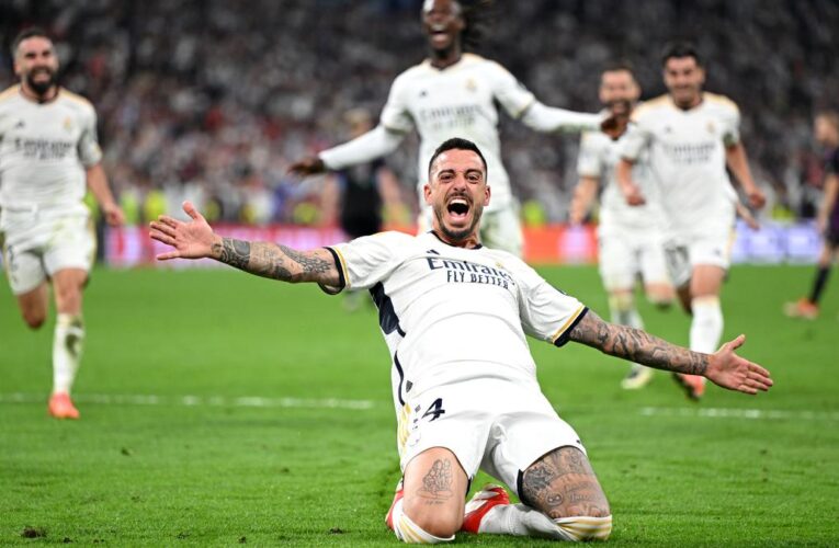UCL 2023-24 Semifinal: Joselu helps Real Madrid comeback against Bayern Munich to reach Champions League final