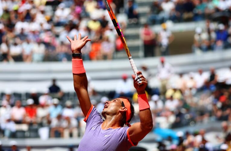 Nadal wants to lose fear factor after winning Rome opener