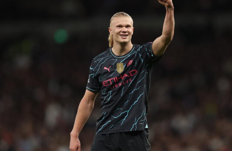 Tottenham 0-2 Manchester City Highlights: Haaland brace takes City past Arsenal in Premier League title race