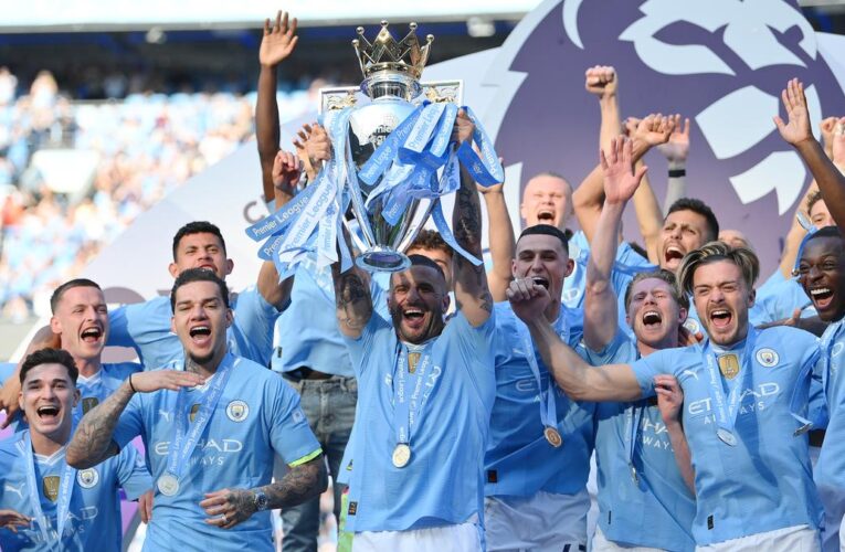 Manchester City makes history and joins list of teams that have won four or more consecutive league titles