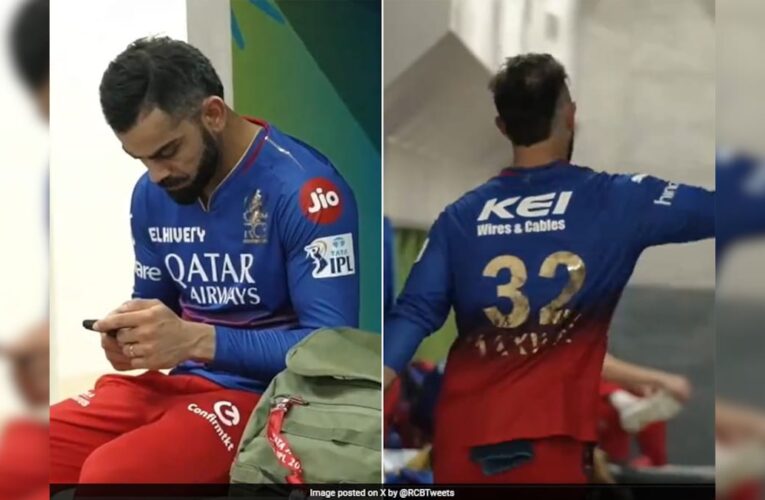 Virat Kohli, Glenn Maxwell Shattered As Painful RCB Dressing Room Scenes Emerge. Watch