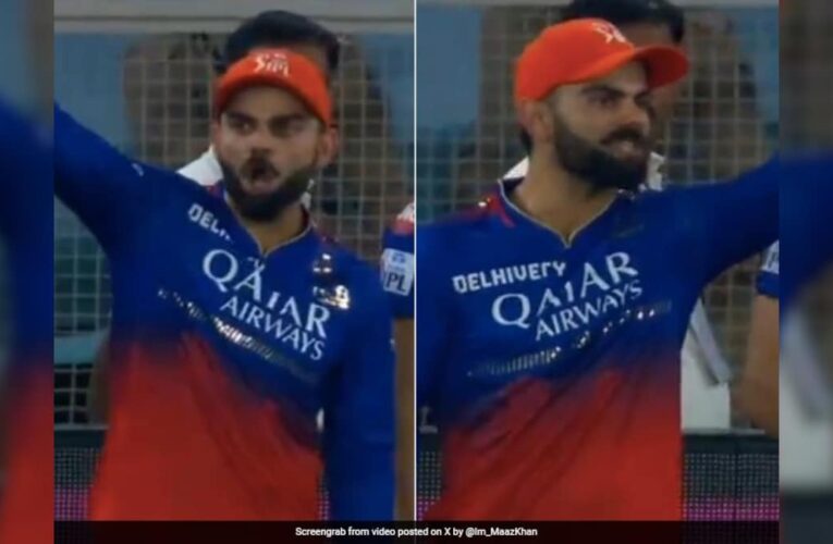 Virat Kohli Loses Cool, Throws Bottle As Fresh Video Emerges From RCB vs RR Clash