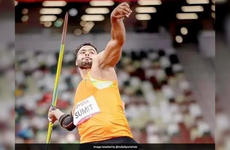 Paralympics Champion Sumit Antil Defends F64 Javelin World Title