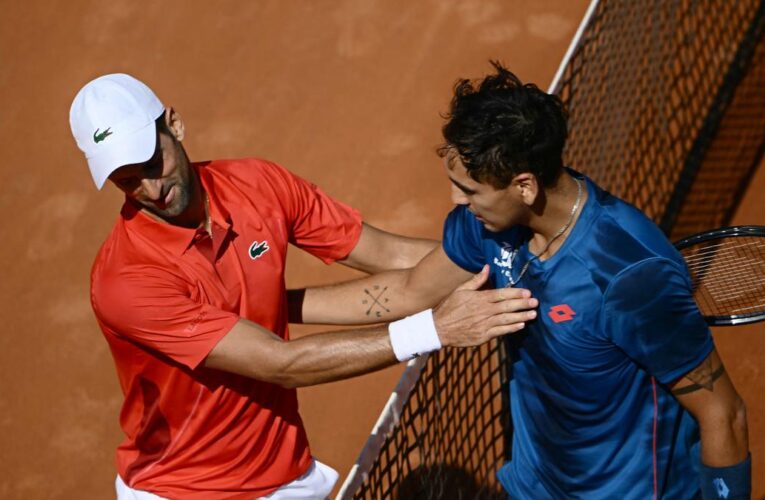 Italian Open: Novak Djokovic loses to Alejandro Tabilo in third round