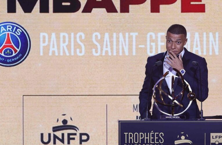 Mbappe wins France’s player of the year award