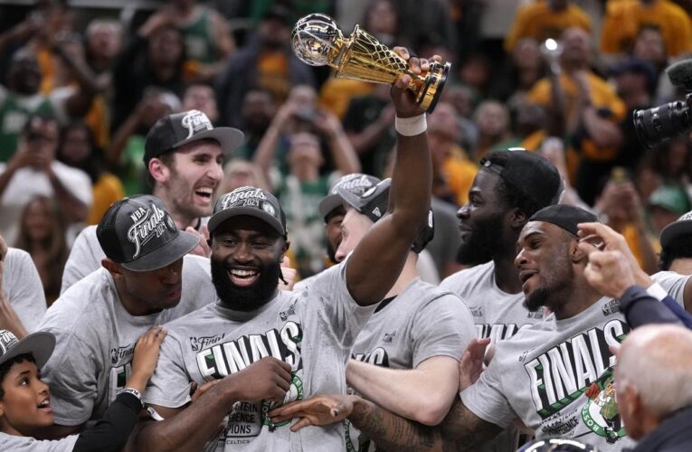 NBA Playoffs 2023-24, East Conference finals: Celtics rally late again to close out Pacers for 4-0 sweep