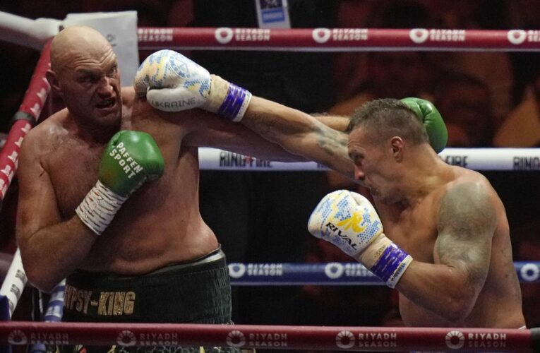 Usyk beats Fury to become undisputed world heavyweight boxing champion