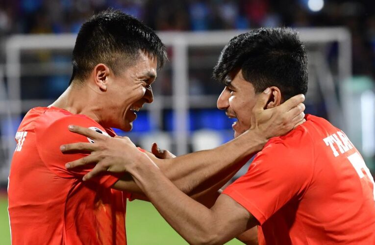 ‘Chhetri used to guide us through everything and has been a mentor for all of us,’ says Anirudh Thapa