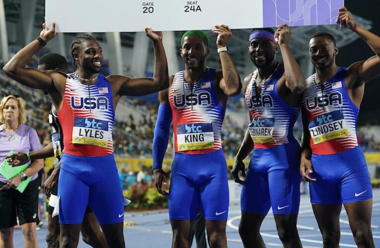 Lyles, Jacobs help USA, Italy qualify for Paris Olympic relays