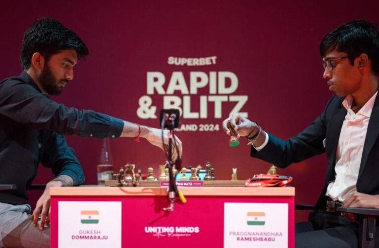Rapid and Blitz 2024, Poland: Praggnanandhaa lone third as Wei Yi wins