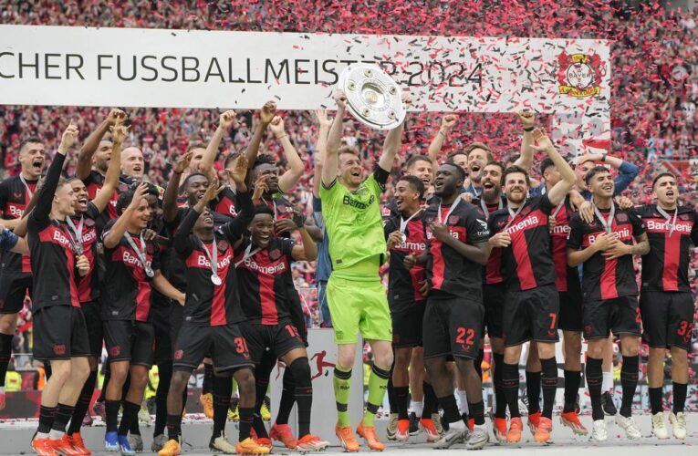 Leverkusen becomes first Bundesliga team to go all season without defeat