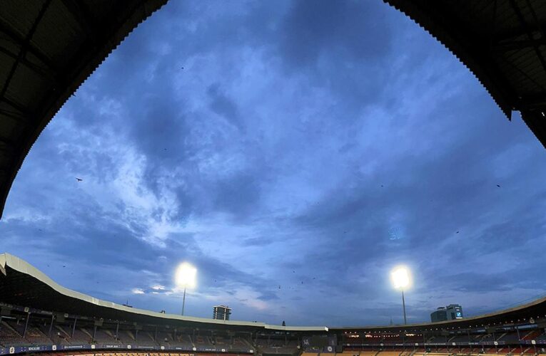 RCB vs CSK Bengaluru weather forecast live updates: Sunny morning but rain could delay toss