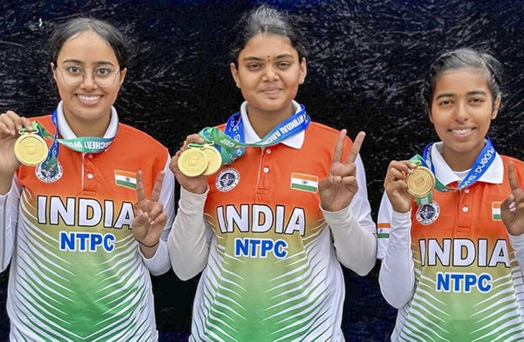 Archery World Cup Stage 2: Indian women’s compound archery team strikes gold