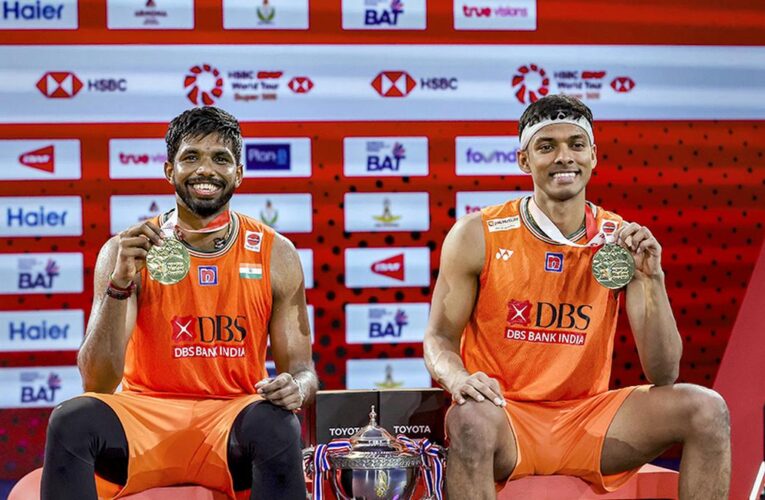Satwik-Chirag regain World No. 1 ranking after Thailand Open triumph