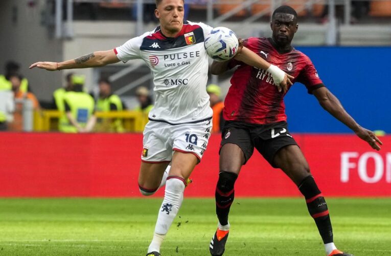 Serie A 2023-24: Milan held to thrilling 3-3 draw by Genoa