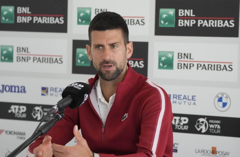 Djokovic says he is ready to peak at French Open