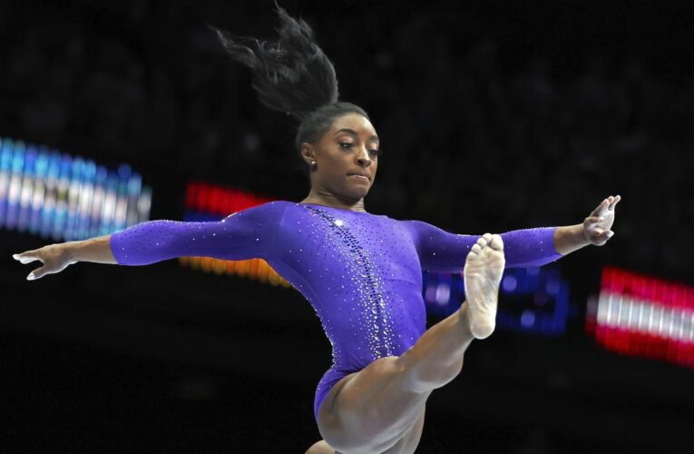 Biles eyes ninth all-around title at U.S. championships