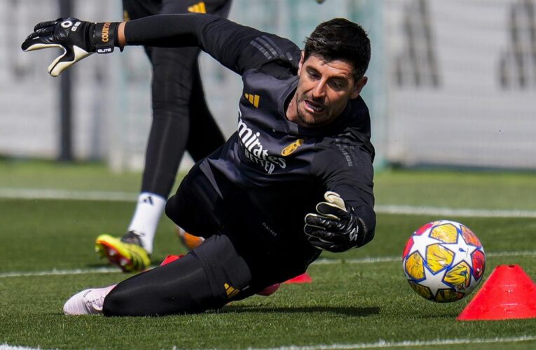 With Lunin ill, Courtois could be set to start Champions League final for Real Madrid