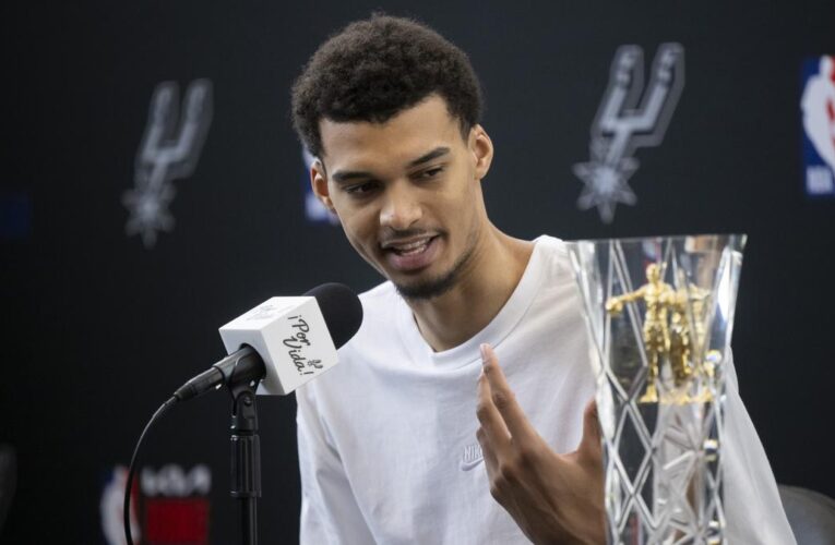 Wembanyama wants to ‘keep momentum going’ after NBA rookie honour