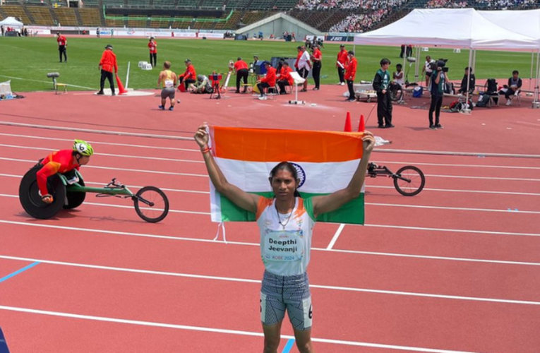 World Para Athletics C’ships 2024: Deepthi Jeevanji wins gold in women’s T20 400m by clocking a world record