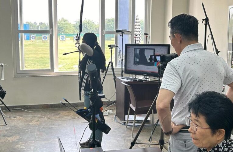Renowned Korean coach working with elite Indian recurve archers and coaches in SAI