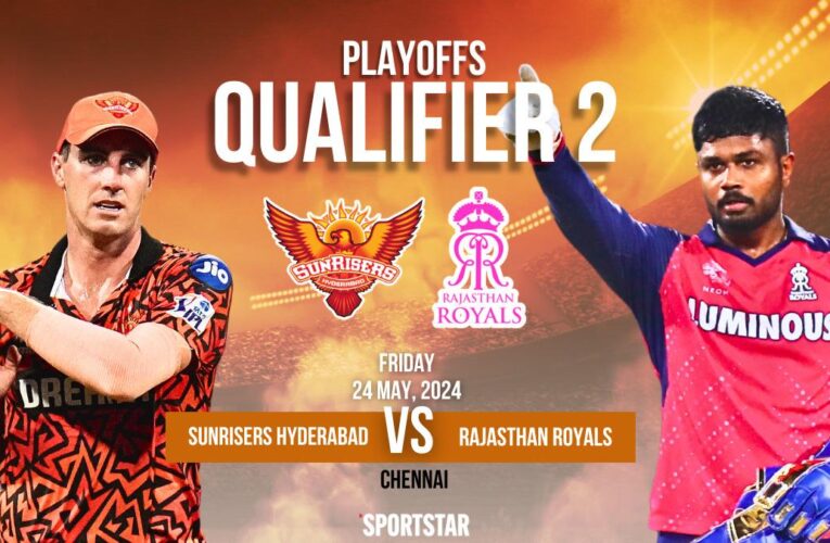 SRH vs RR Live Score Qualifier 2, IPL 2024: Sunrisers Hyderabad, Rajasthan Royals square off in Chennai for place in final