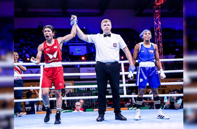 Nikhat Zareen Defeats Zhazira Urakbayeva 5:0; Clinches Elorda Cup 2024