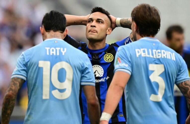 Inter Milan Held By Lazio At Title Party As Debt Deadline Looms, Sassuolo Down