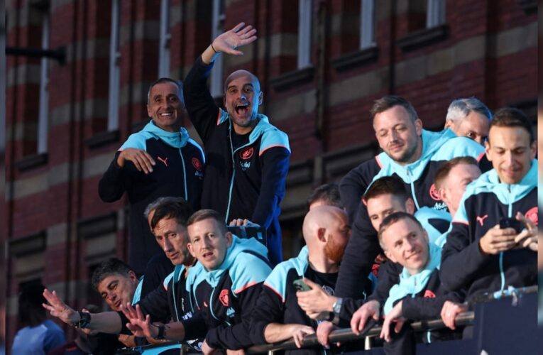 Pep Guardiola Vows FA Cup Revenge As Manchester City Celebrate Premier League Title Triumph