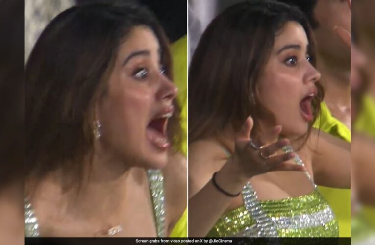 Janhvi Kapoor Goes Through A Range Of Emotions As KKR Dominate IPL Final vs SRH. Watch