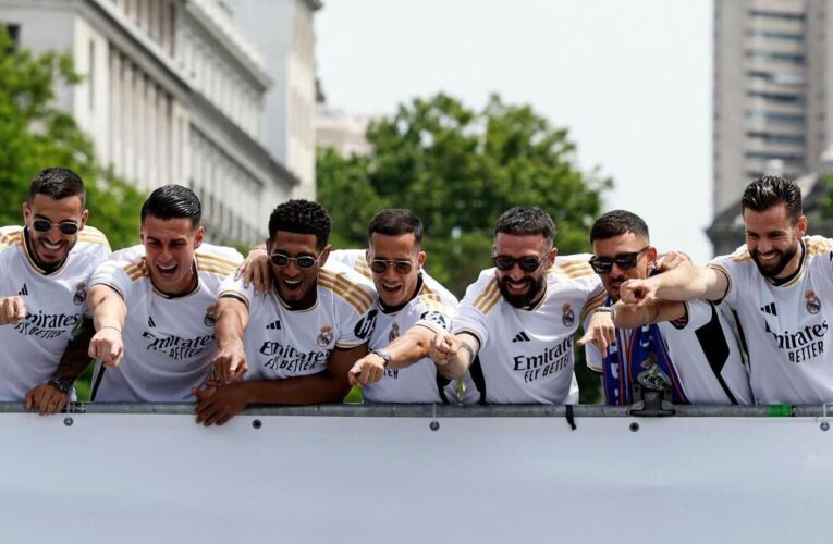 Real Madrid parades league title while still hungry for European glory