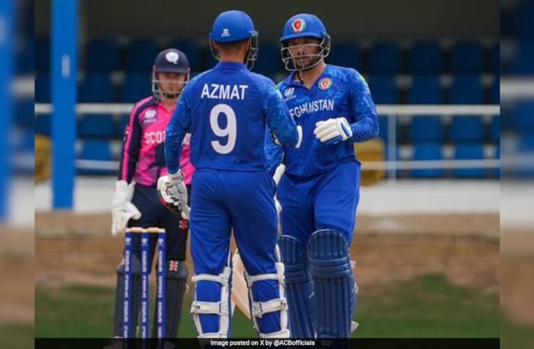 T20 World Cup Warm-Up Warm-Up Highlights: Gulbadin Naib Stars As Afghanistan Thump Scotland By 55 Runs