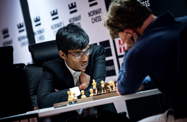 R Praggnanandhaa Clinches First Classical Chess Win Over World No.1 Magnus Carlsen