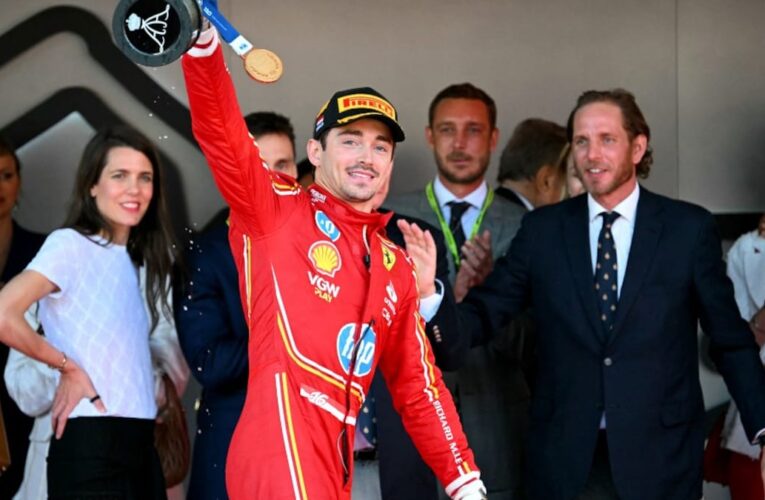 Charles Leclerc Battles Tears To Secure Stirring Monaco Home Win