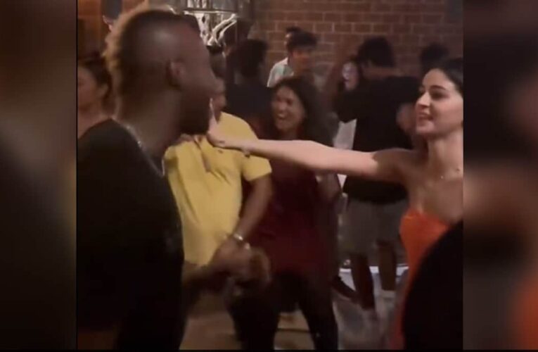 Andre Russell’s ‘Lutt Putt Gaya’ Dance With Ananya Pandey After IPL 2024 Win – Watch