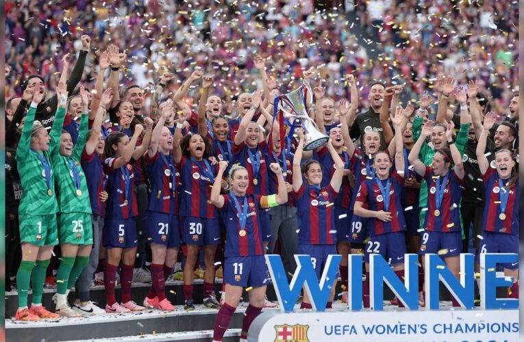 Barcelona Avenge Lyon Defeats To Win Third Women’s Champions League