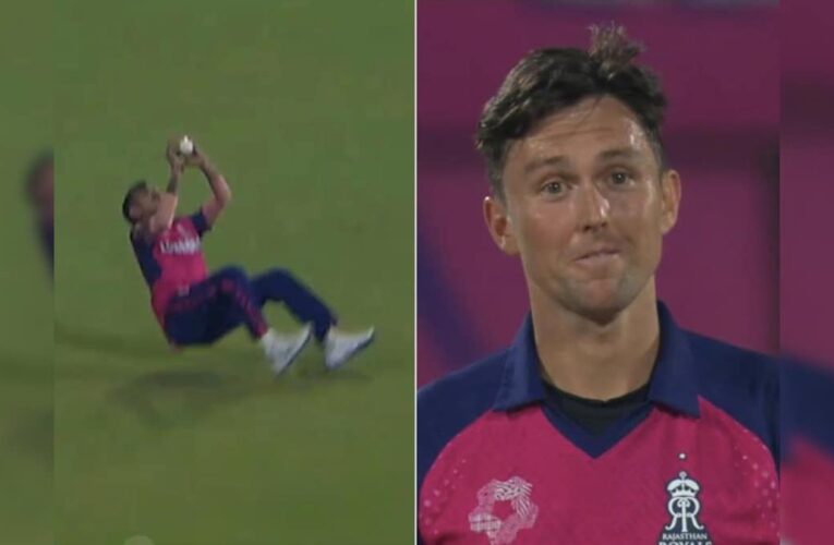 Trent Boult’s Priceless Reaction As Yuzvendra Chahal Takes A Stunning Catch vs PBKS. Watch