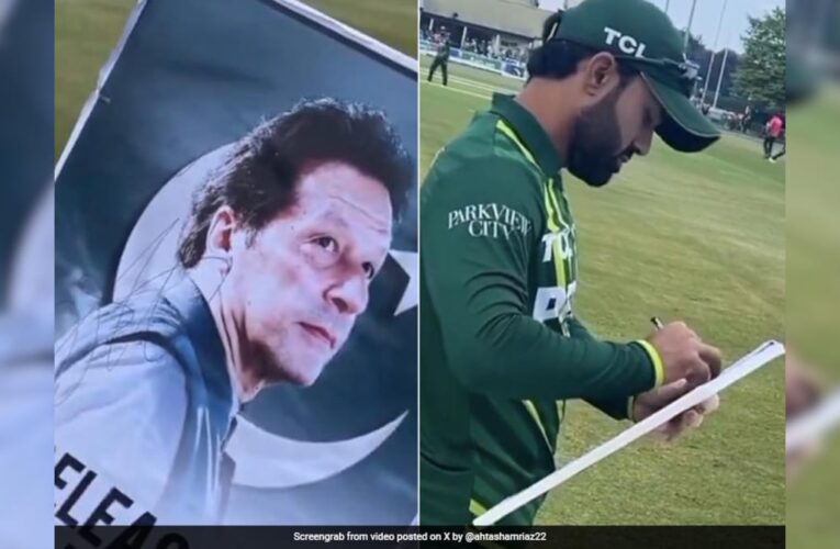 Pakistan Star Cricketer Mohammad Rizwan Signs On ‘Release Imran Khan’ Photo. Internet Reacts