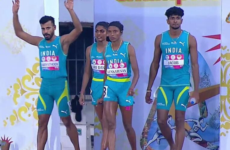 Indian Mixed 4x400m Relay Team Wins Historic Gold Medal In Bangkok – Watch