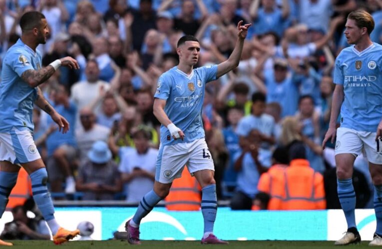 Phil Foden Fires Manchester City To Historic 4th Consecutive Premier League Title