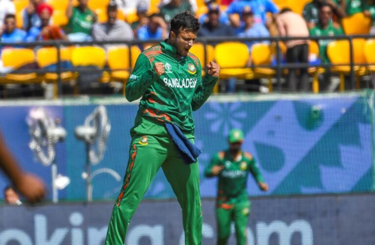 IND vs BAN: Shakib Al Hasan becomes first bowler to pick 50 wickets in T20 World Cup history