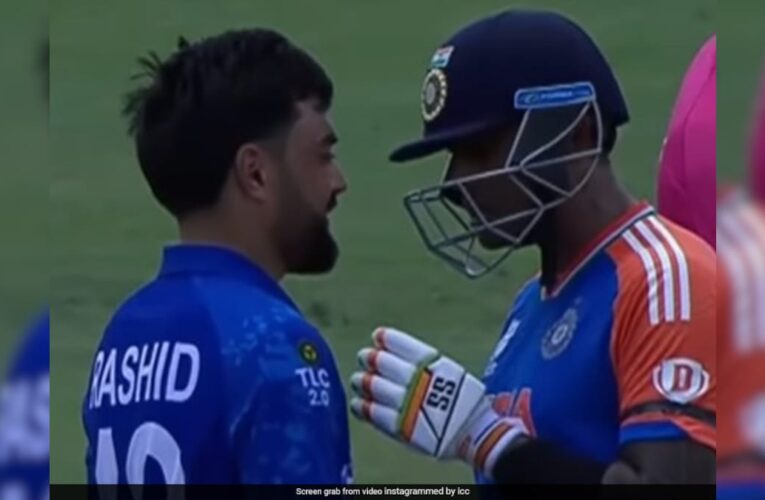 “Stop Sweeping…”: Ravi Shastri Can’t Keep Calm On Suryakumar Yadav-Rashid Khan Banter In T20 WC Super 8