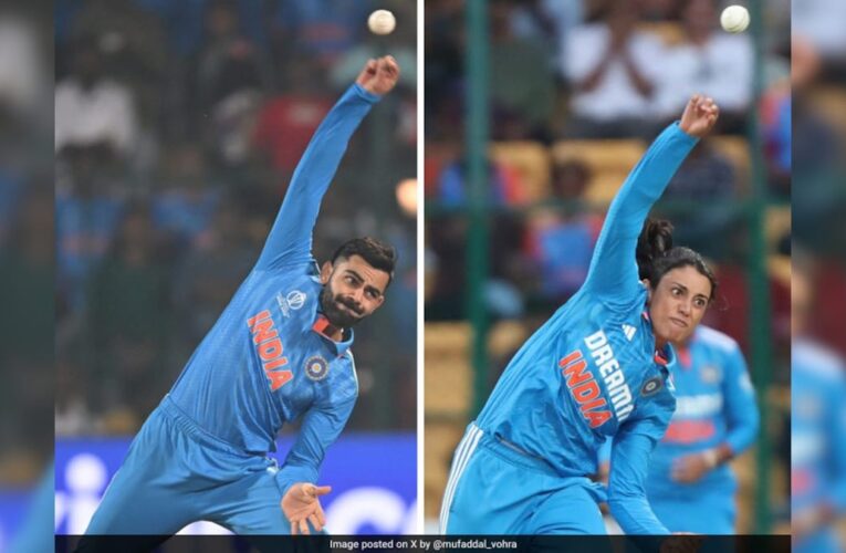 Smriti Mandhana Strikes In The First Match She Bowls, Internet Finds Her Action Similar To Virat Kohli. Watch