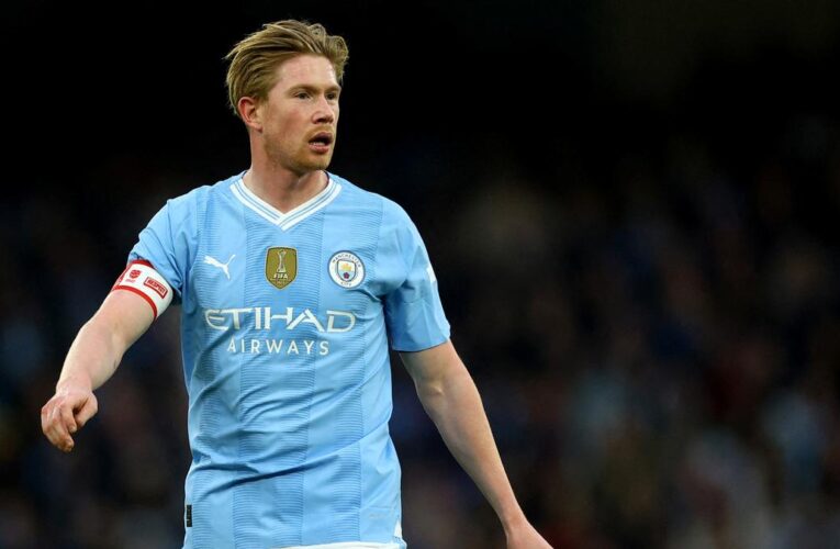 De Bruyne open to lucrative Saudi Arabia move when his Manchester City contract expires