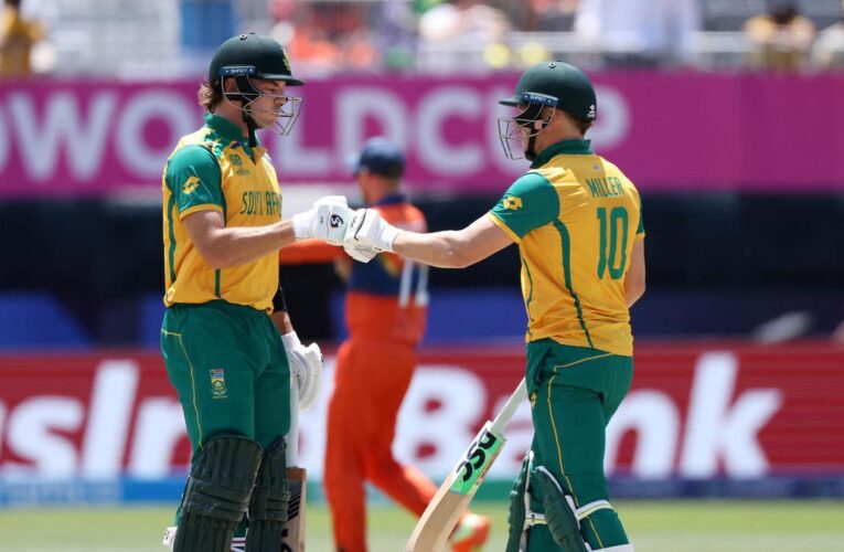 T20 World Cup Group D Points Table updated after NED vs SA: South Africa extends lead at top after close win against Netherlands