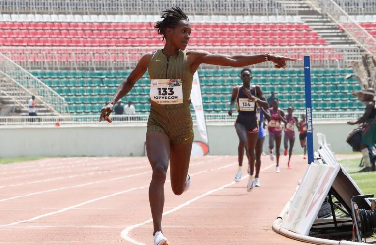 Confident Faith Kipyegon to run a double in Paris Olympics