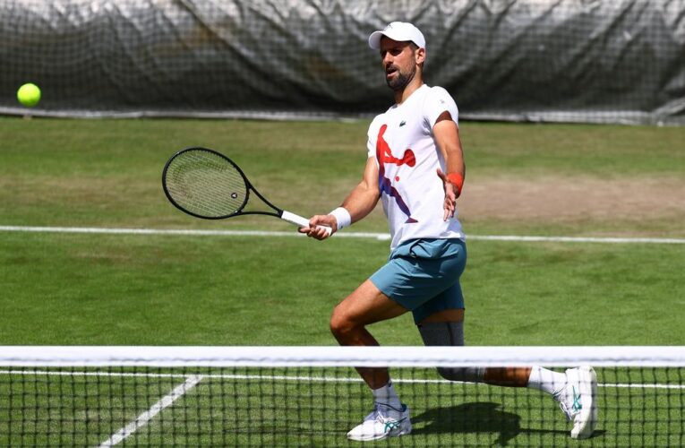 Wimbledon 2024: Djokovic upbeat for The Championships after testing knee to maximum