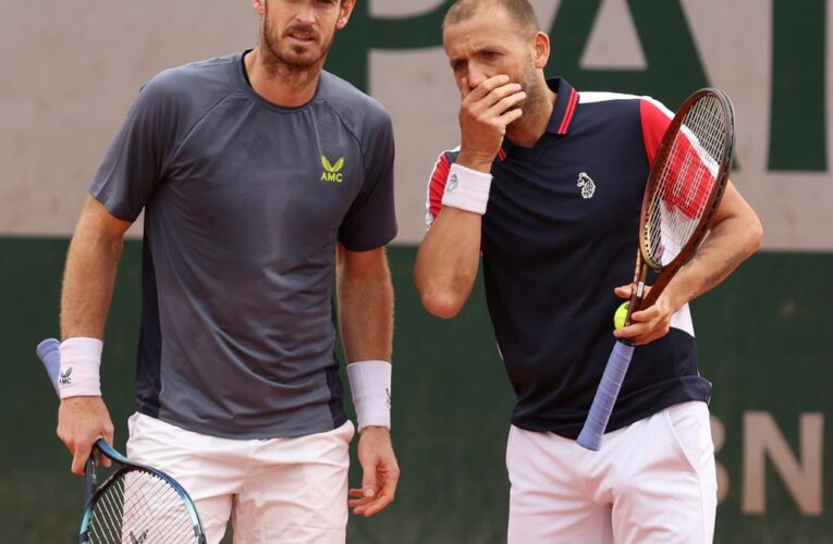 French Open 2024: Andy Murray and Dan Evans lose in the first round of doubles